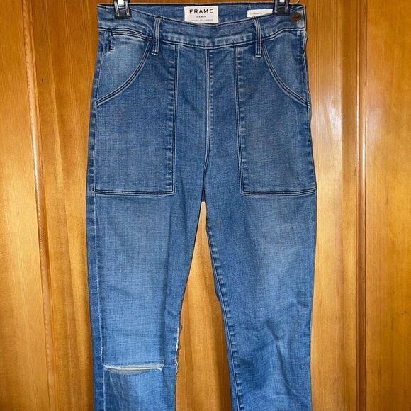 Frame Le Skinny de Francoise High WaistedJeans - Picture 3 of 8